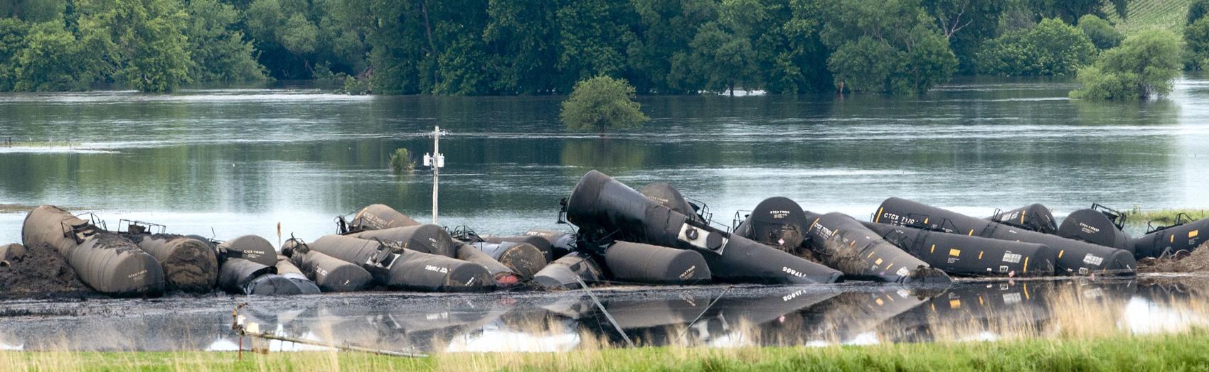 Iowa oil spill